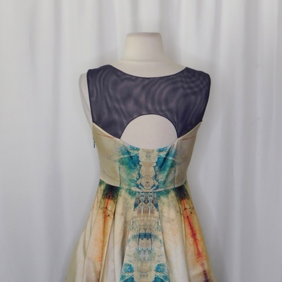 Anthropologie BHANUNI BY JYOTI Villette Dress Fit N’ Flare Beaded Embellished 2 - Picture 10 of 14